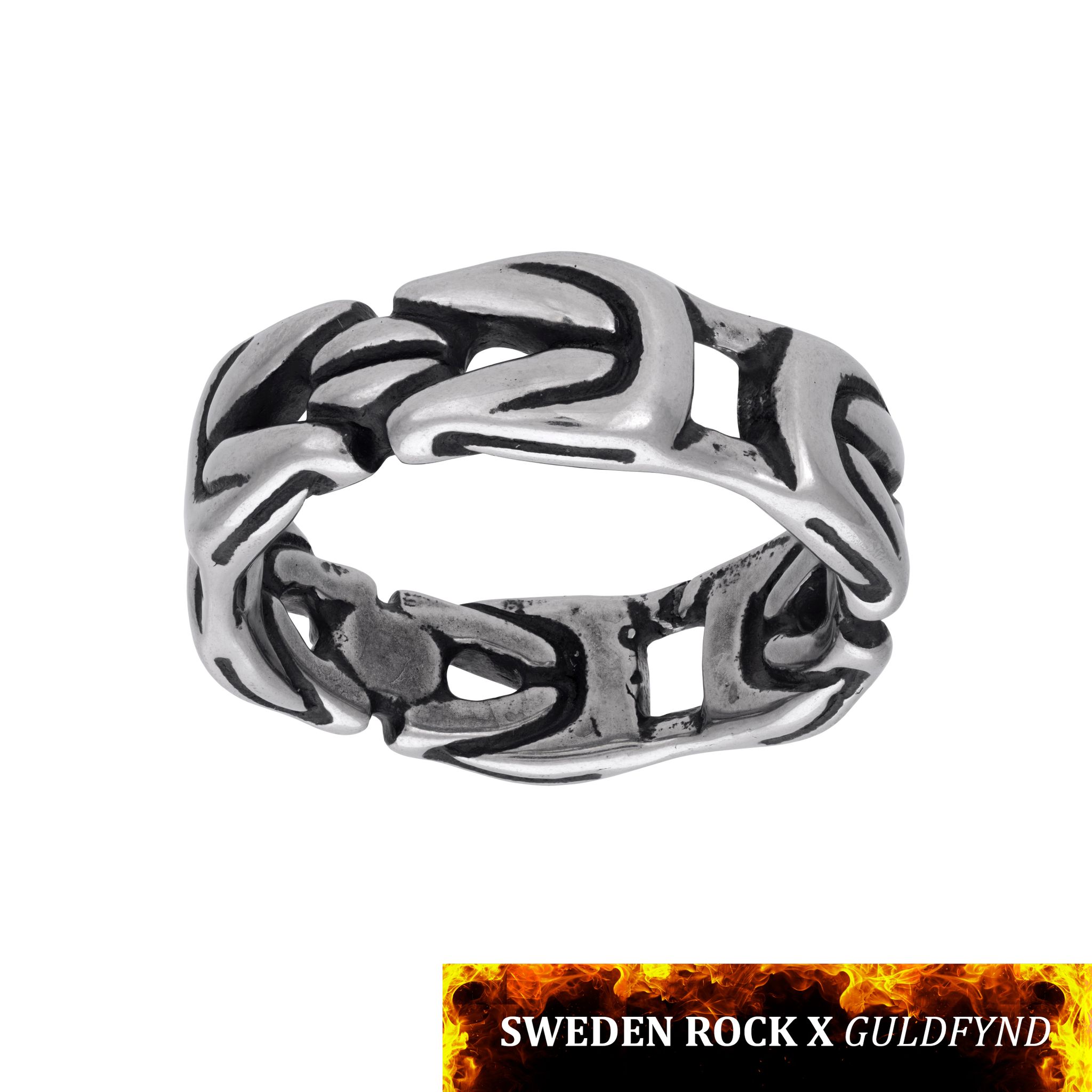 Ring i stål från Guldfynd