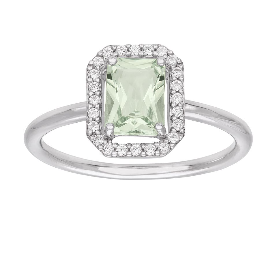 Ring i äkta silver med ametist från Guldfynd