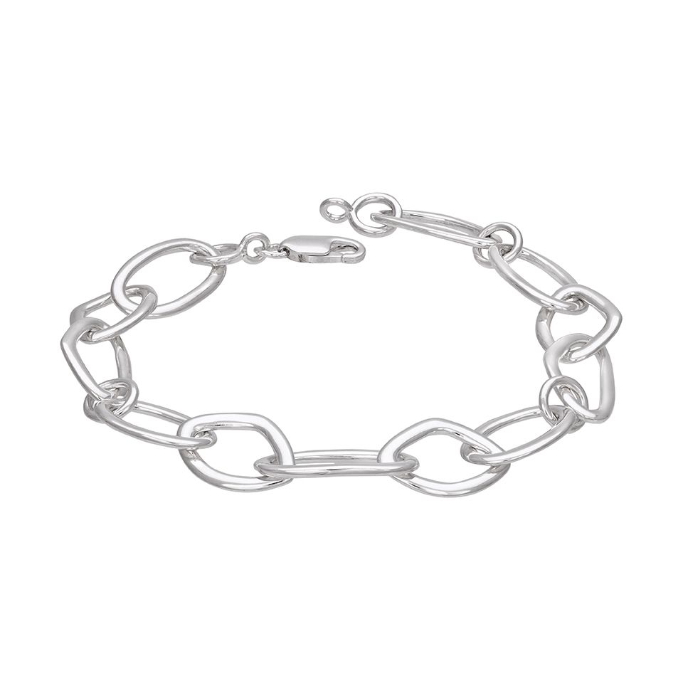 Armband i äkta silver med länkar