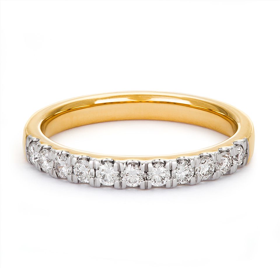 Ring med labbodlade diamanter Capella, 15.5 - Guldfynd