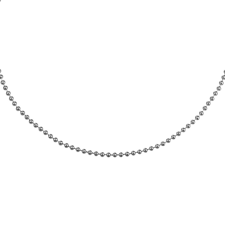 Kedja i äkta silver 45-50 cm