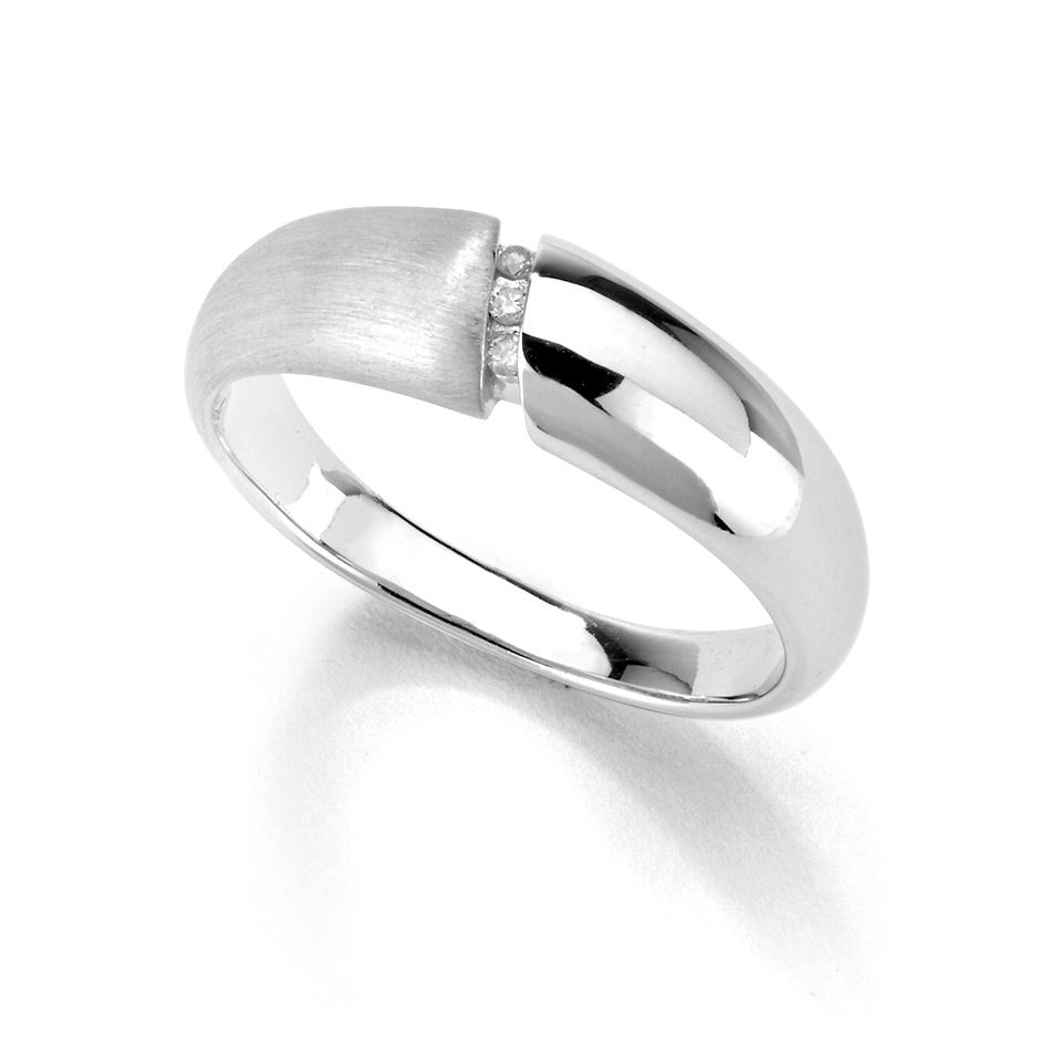 Ring i äkta silver, 18.5