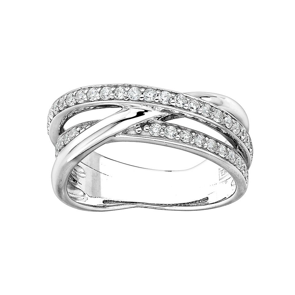 Ring i äkta silver, 19.0