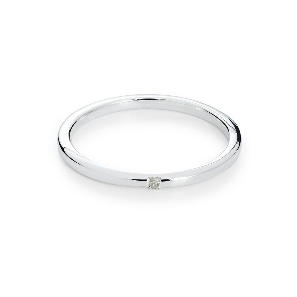 Q Scandinavia - Ring i äkta silver, 16.0 - Guldfynd