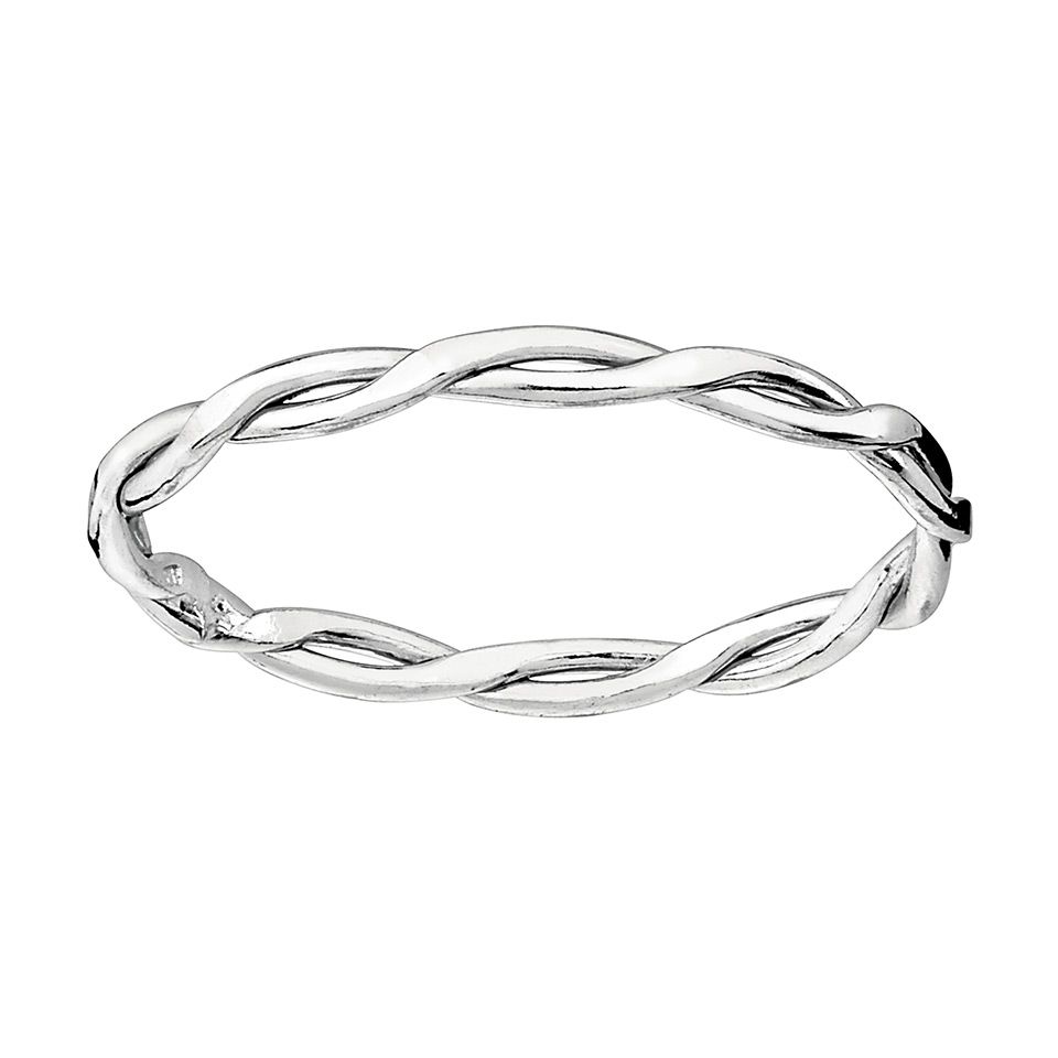 Ring i äkta silver, 19.0