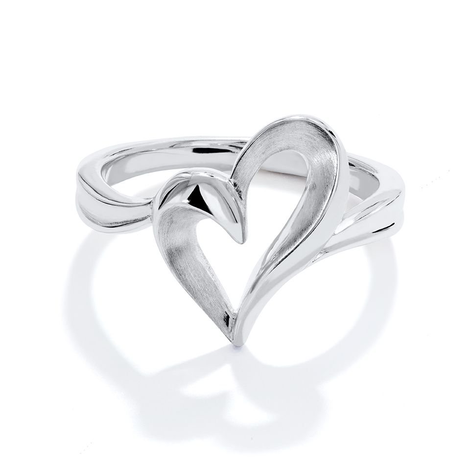 Ring i äkta silver, 17.0