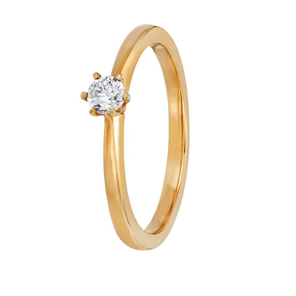 Diamantring Rome 0,15 ct, 15.0 - Guldfynd